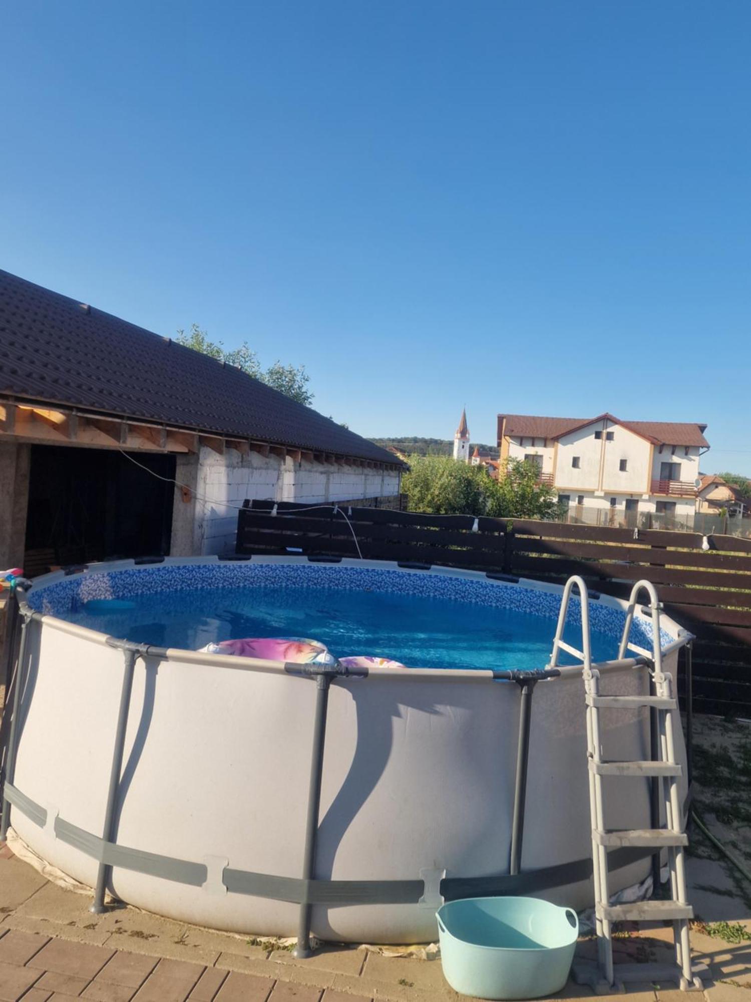 Casa Sincu Bed & Breakfast Cristian  Bagian luar foto