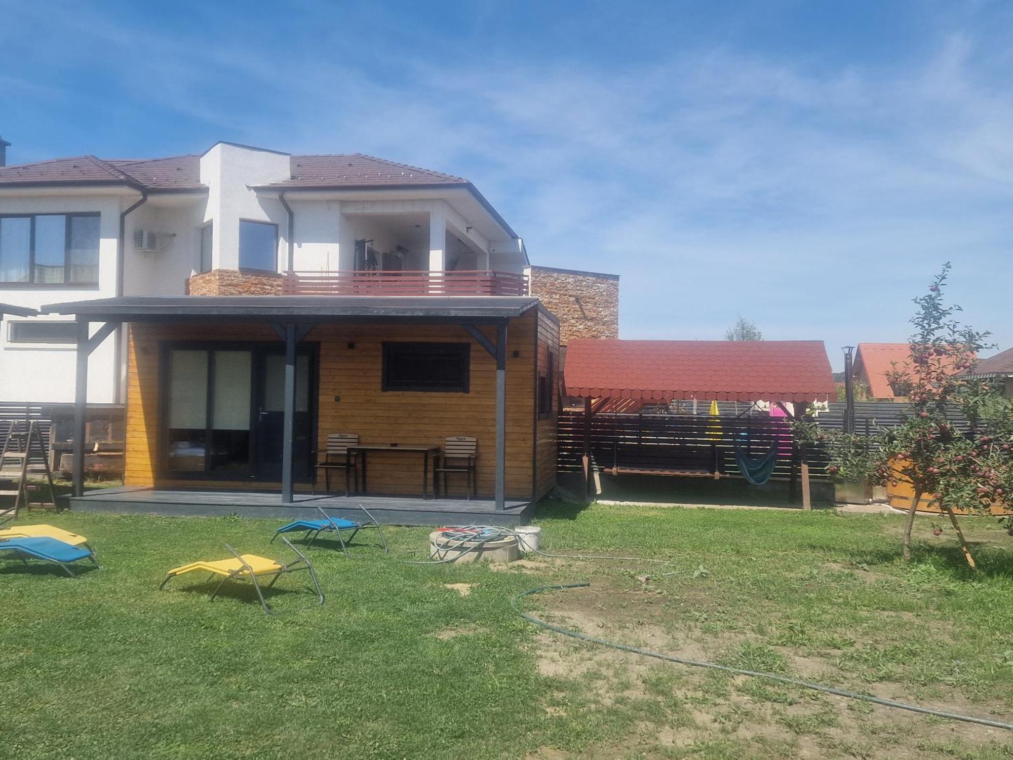 Casa Sincu Bed & Breakfast Cristian  Bagian luar foto