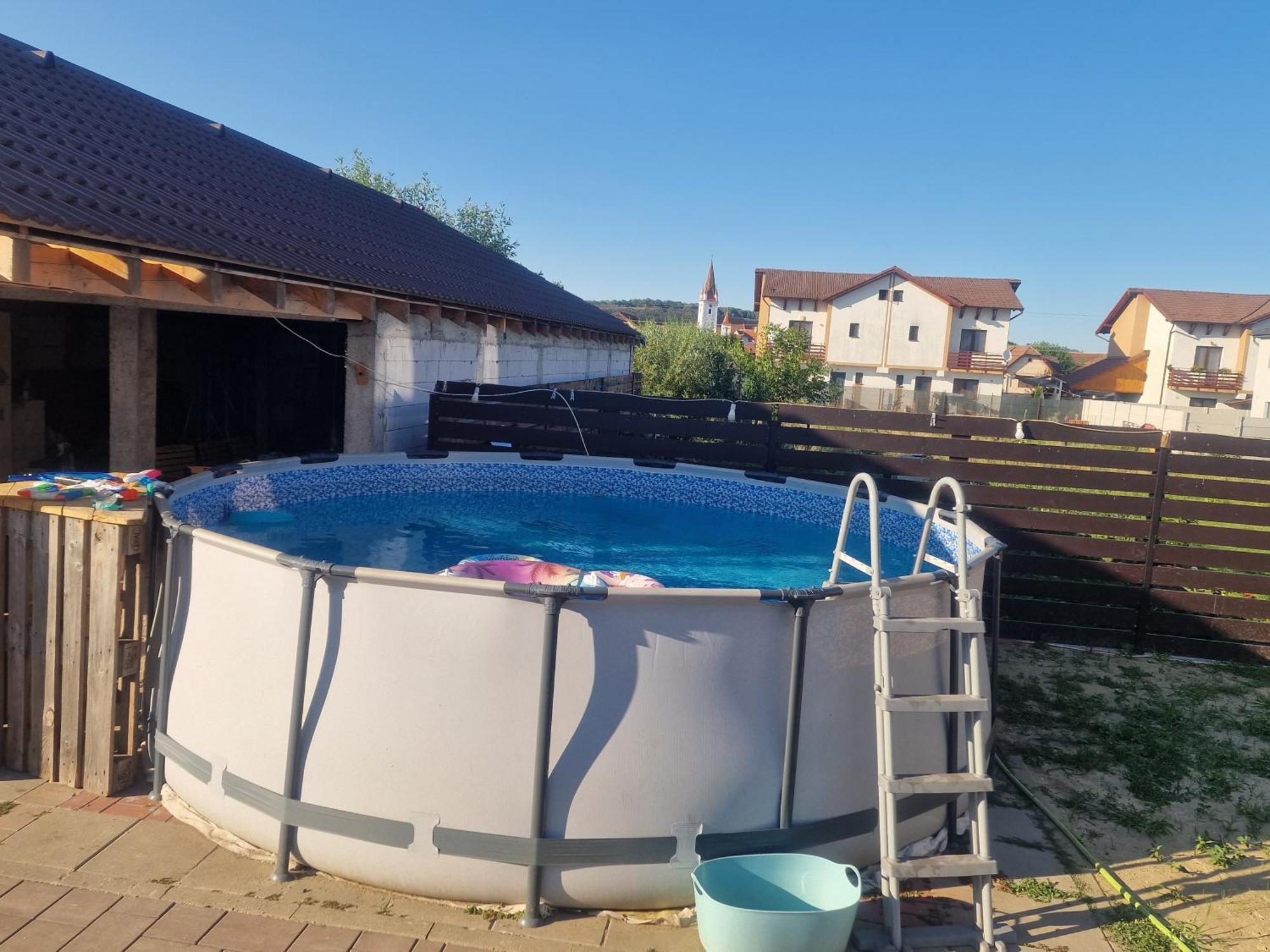 Casa Sincu Bed & Breakfast Cristian  Bagian luar foto