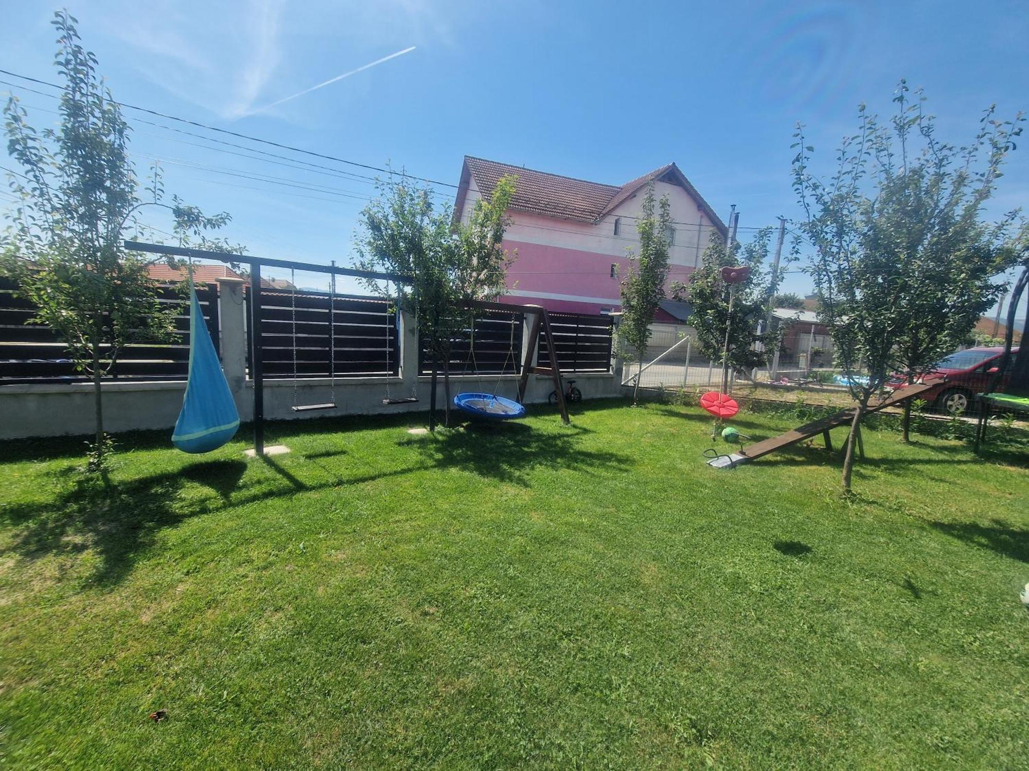 Casa Sincu Bed & Breakfast Cristian  Bagian luar foto